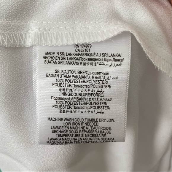 NWT BCBGeneration Stripe Ruffle Dress - Picture 6 of 6